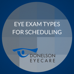 Eye Exam Types for Scheduling