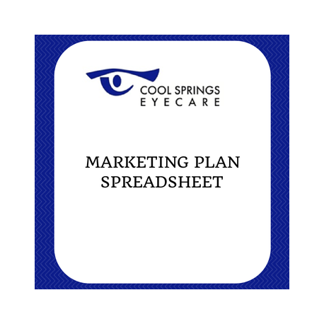 Marketing Plan Spreadsheet