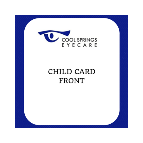 Child Card Front Child Card Front