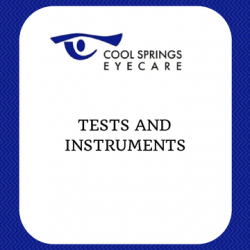 Tests and Instruments