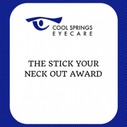 The Stick Your Neck Out Award