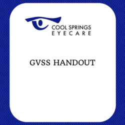 Orthokeratology CRT GVSS Handout