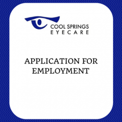 Application for Employment