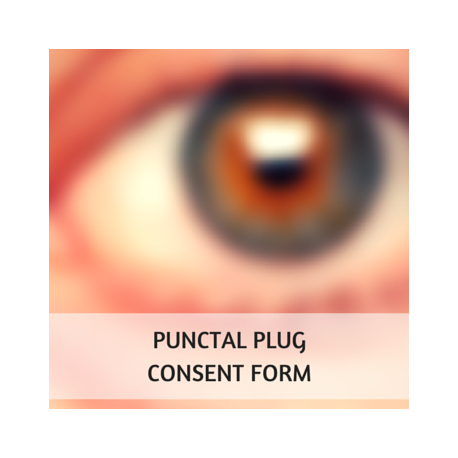 Punctal Plug Consent Form